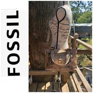 Fossil Crossbody Goldtone